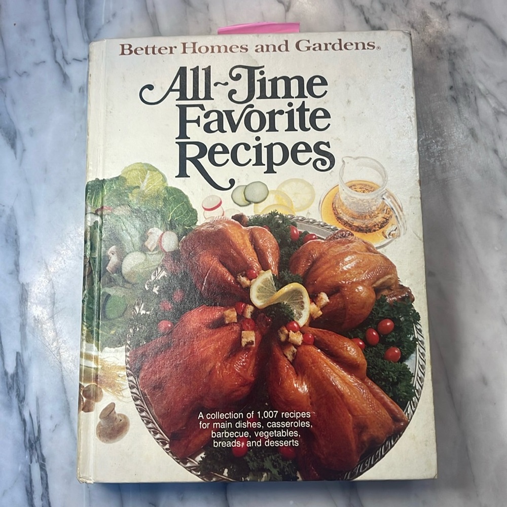 Vtg 1979 Revised 1980 Better Homes & Gardens All-time Favorite Recipes Cookbook